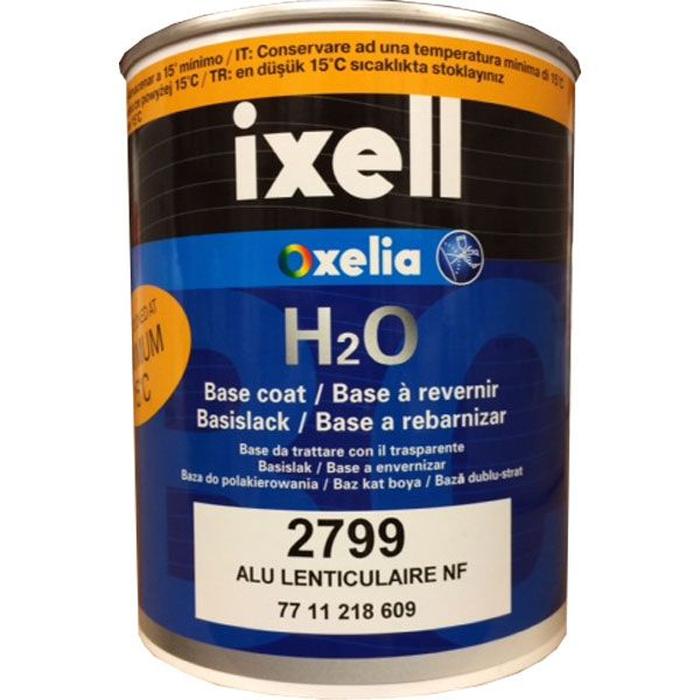 2799 - Peinture carrosserie IXELL 7711218609 Aluminium lenticulaire 1L - IXELL