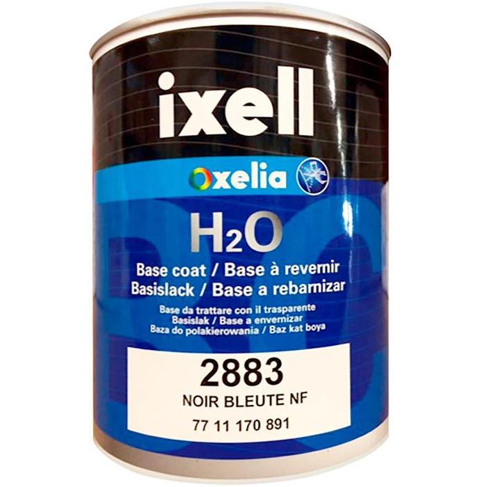 2883 - Peinture carrosserie IXELL 7711170891 Noir bleuté 1L - IXELL