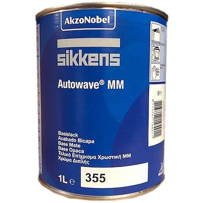 MM355 - Peinture carrosserie SIKKENS Rouge orange 1L - SIKKENS