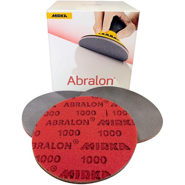 20 disques abrasifs finition sur mousse ABRALON diamètre 150mm - MIRKA