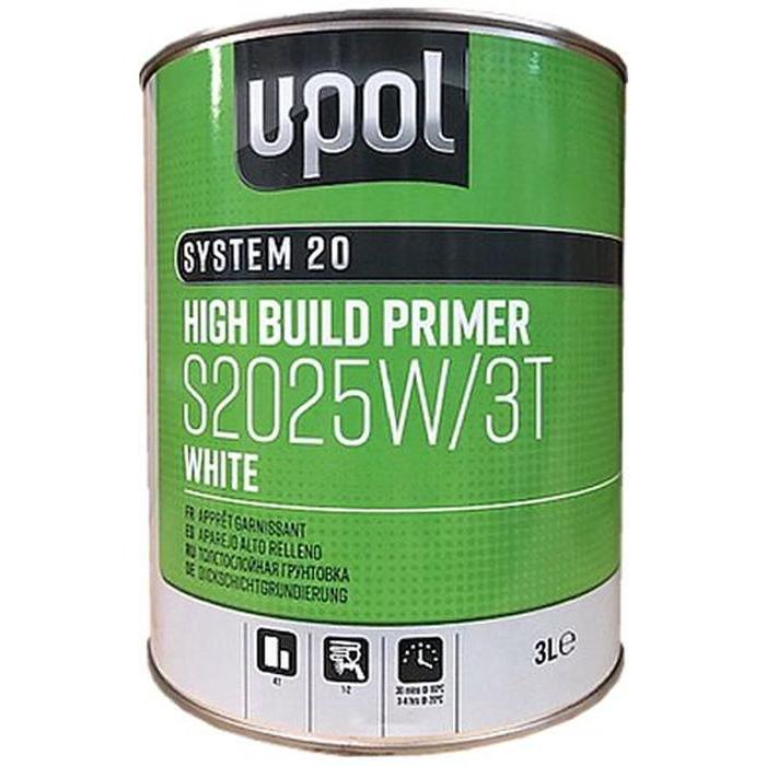 S2025W/3T - Primer UPOL garnissant blanc 4:1 3L - UPOL