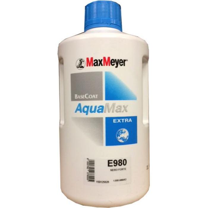 E980 - Peinture carrosserie MAX MEYER Noir puissant E980 2L - MAX MEYER