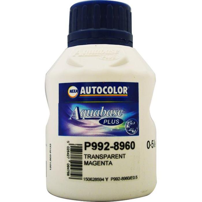 P992-8960 - Peinture carrosserie AUTOCOLOR Transparent Magenta 0.5L - NEXA AUTOCOLOR