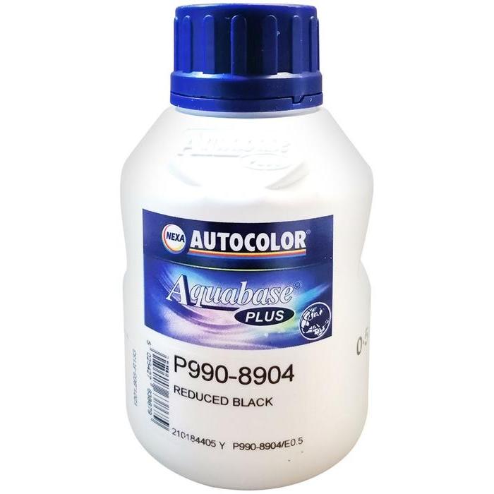 P990-8904 - Peinture carrosserie AUTOCOLOR Reduced Black 0.5L - NEXA AUTOCOLOR