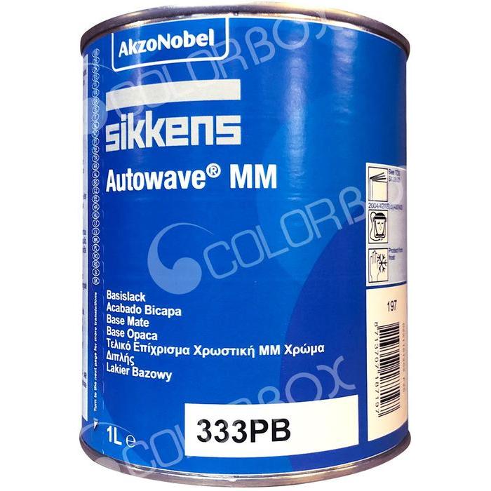 MM333PB - Peinture carrosserie SIKKENS Nacre bleu 1L - SIKKENS