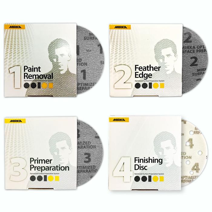 KIT_OSP - Kit 200 disques OSP1. OSP2. OSP3 et OSP4 diamètre 150mm - MIRKA