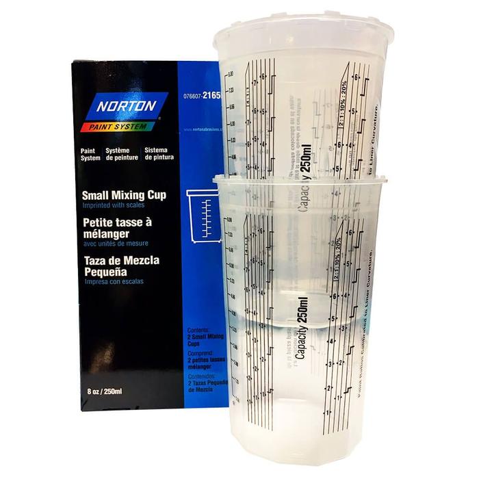 21650 - 2 godets rigides gradués Norton 250ml - NORTON