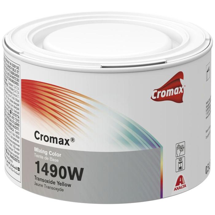1490W - Peinture carrosserie CROMAX Jaune Transoxyde 0.50L - CROMAX