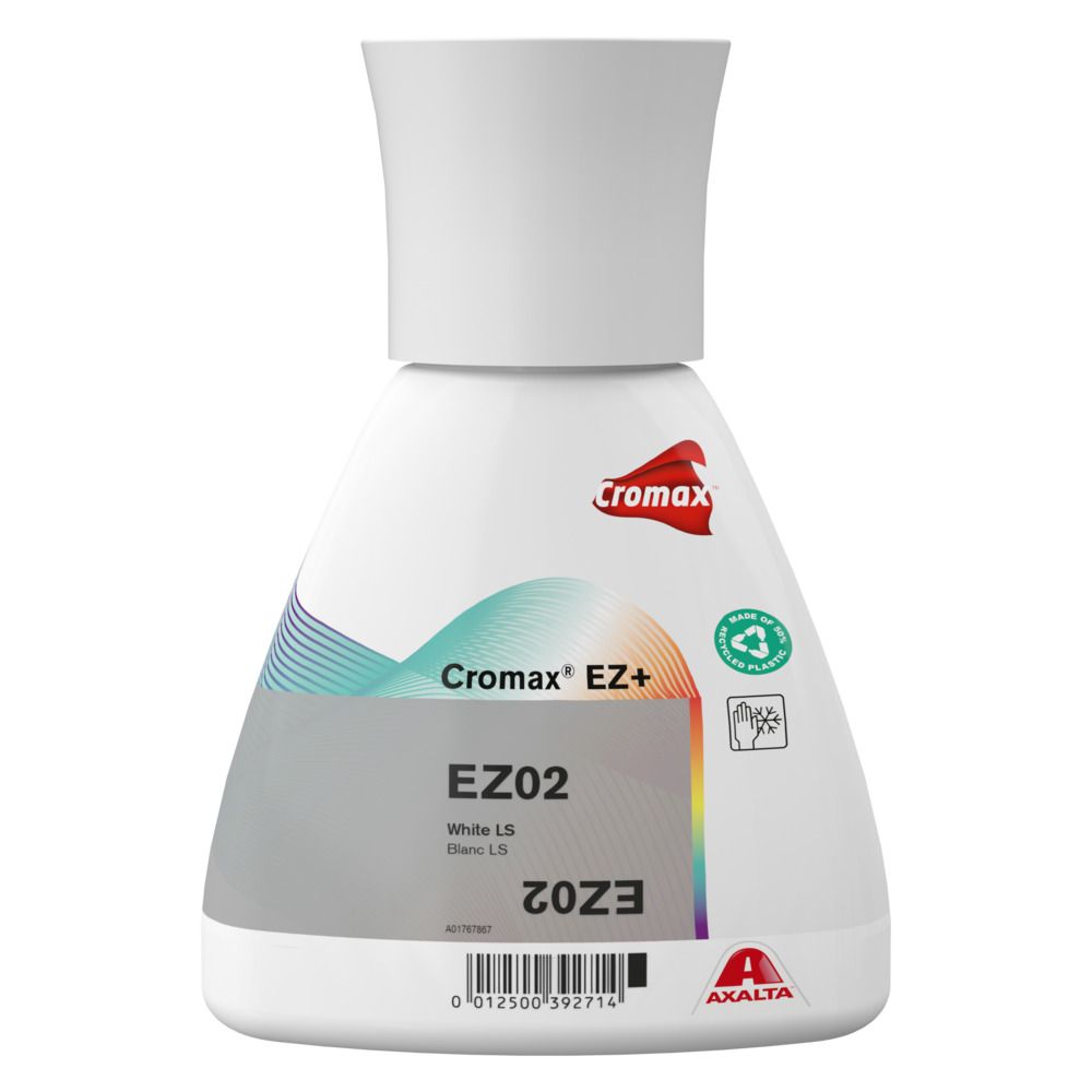 EZ02 - Peinture carrosserie EZ+ Blanc LS 0.35L - CROMAX EZ+