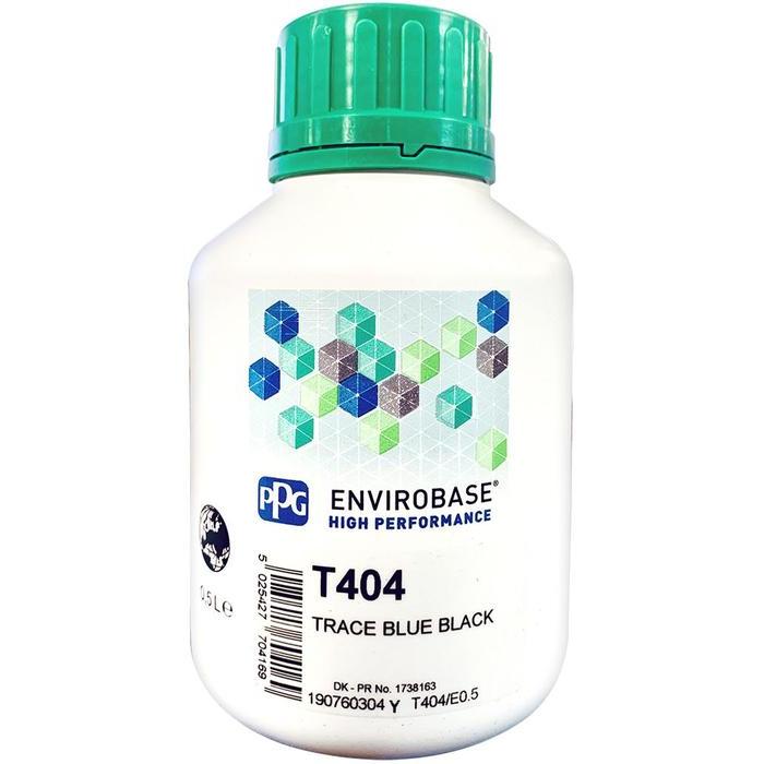 T404 - Peinture carrosserie PPG Envirobase High Performance Trace blue black 0.5L - PPG