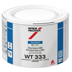 WT333 - Peinture carrosserie SPIES HI TEC Rouge grenade 0.5L - SPIES HI TEC