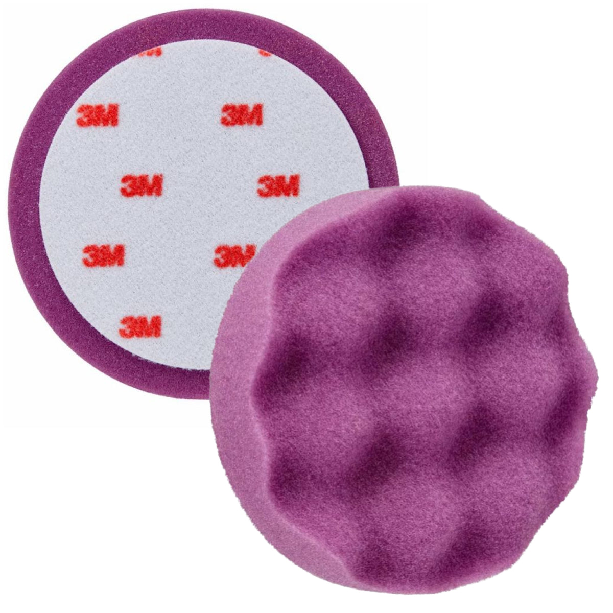 33033 - 4 paarse afwerkingsschuimen 1 stap Perfect-It 3M diameter 80mm
