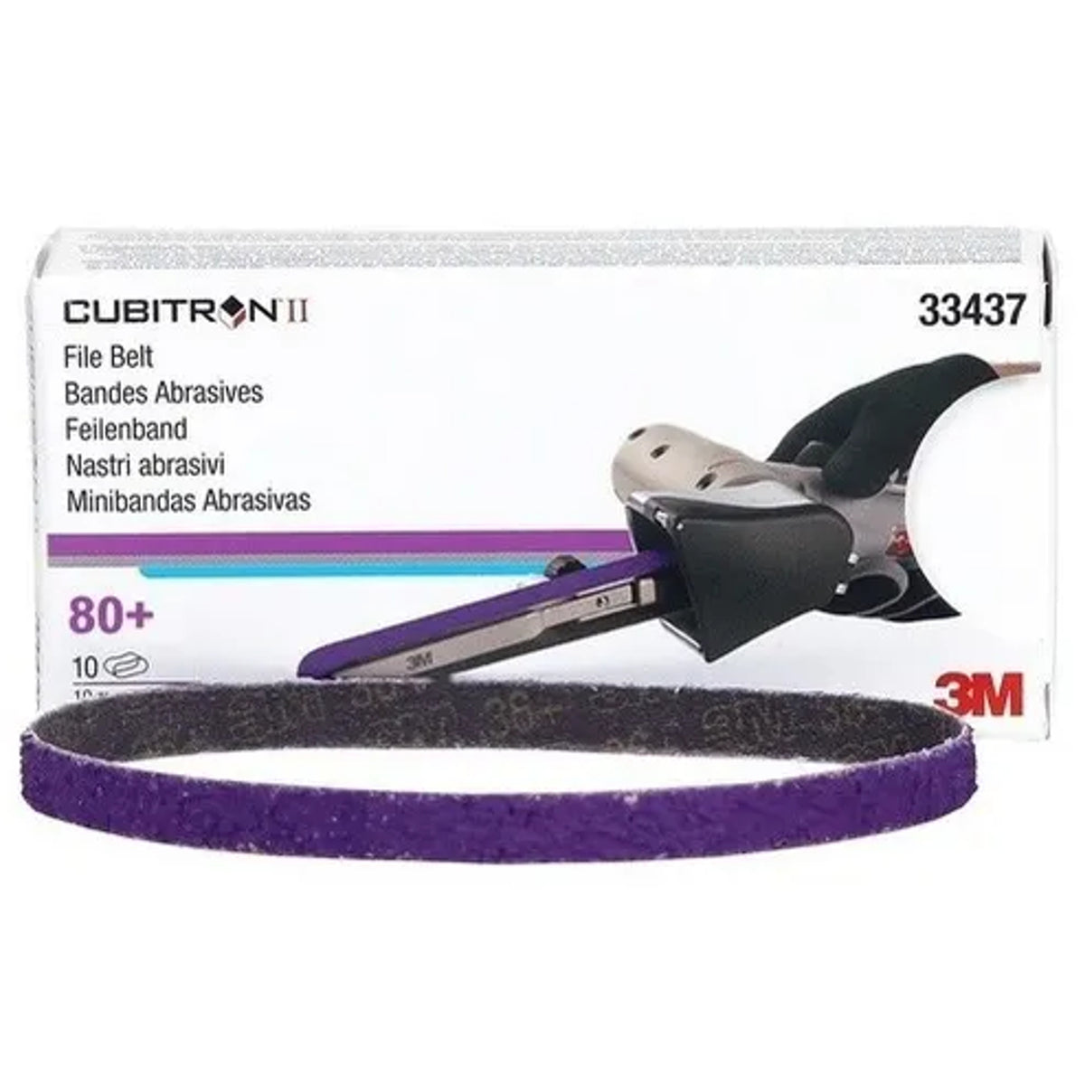 10 Schleifbänder 3M 10mm x 330mm Cubitron II