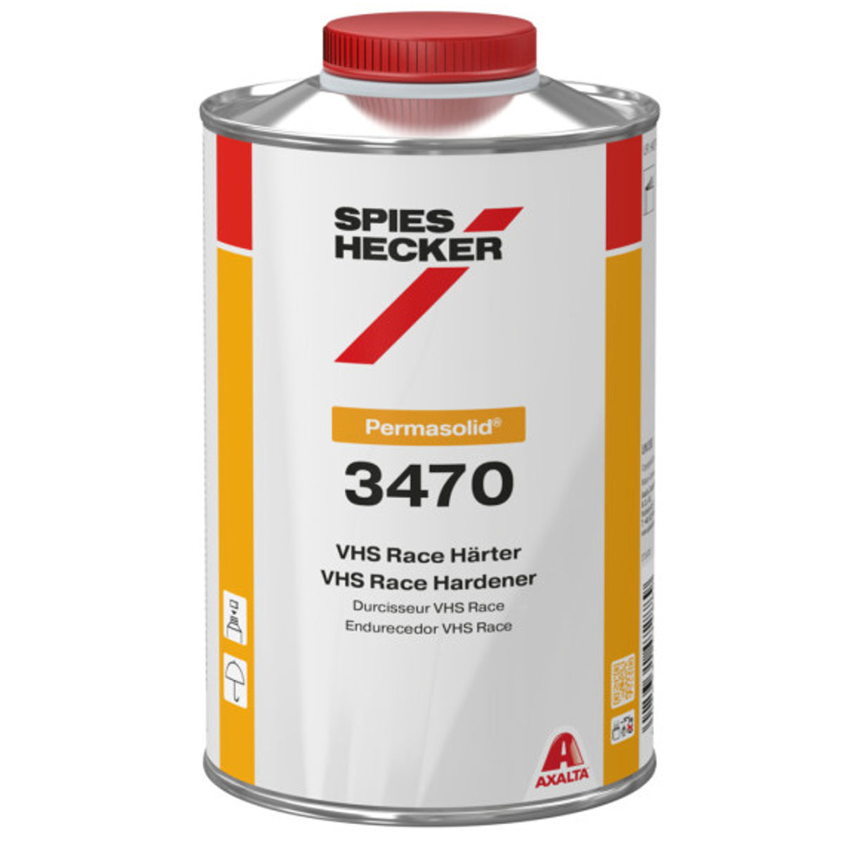 3470 - Härter SPIES HECKER VHS RACE 1L für Klarlack 8700