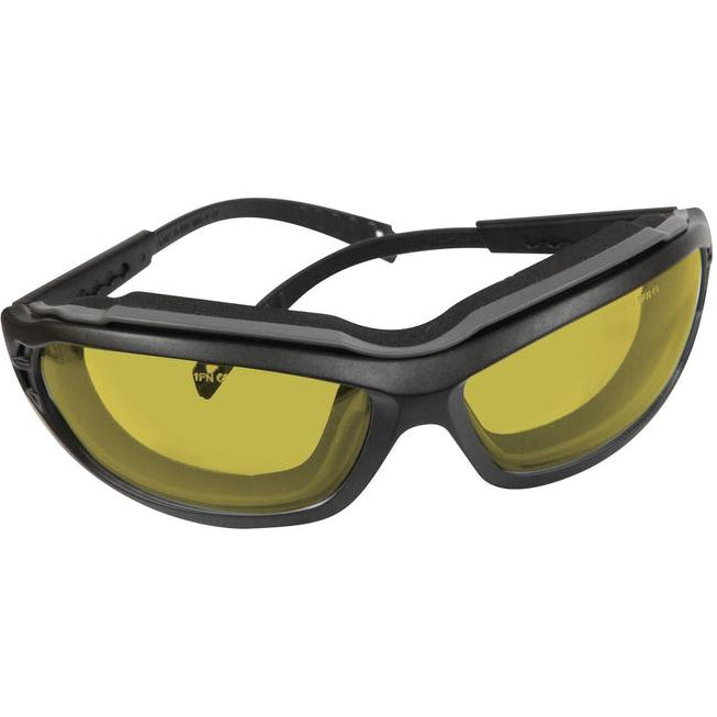 047792 - 1 paire de lunettes de protection luxe jaune - GYS