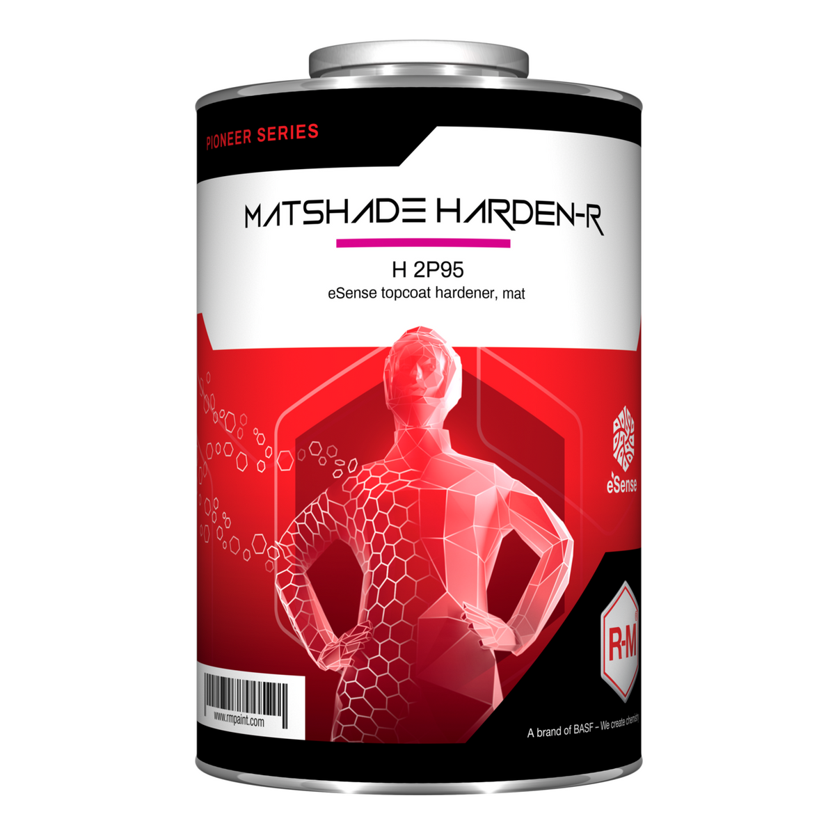 H2P95 - Durcisseur RM Matshade eSense 1L pour vernis mat et satin - RM