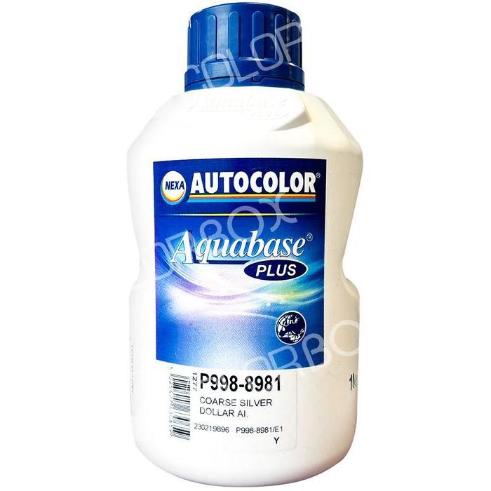 P998-8981 - Peinture carrosserie AUTOCOLOR Coarse silver dollar aluminium 1L - NEXA AUTOCOLOR