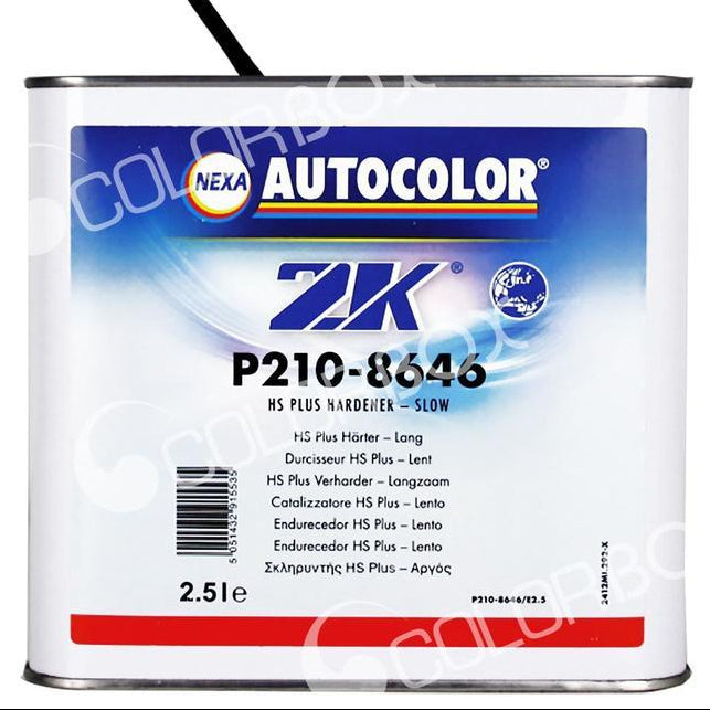 P210-8646 - Durcisseur AUTOCOLOR lent pour vernis HS P190-6570 2.5L - NEXA AUTOCOLOR