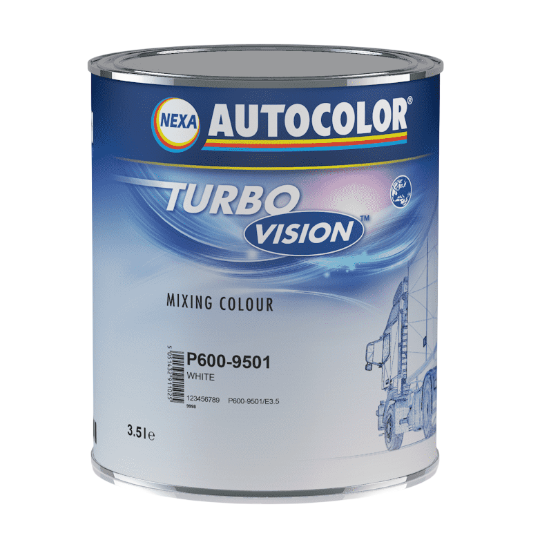 P600-9501 - Peinture carrosserie AUTOCOLOR Turbo Vision blanc 3.5L - NEXA AUTOCOLOR