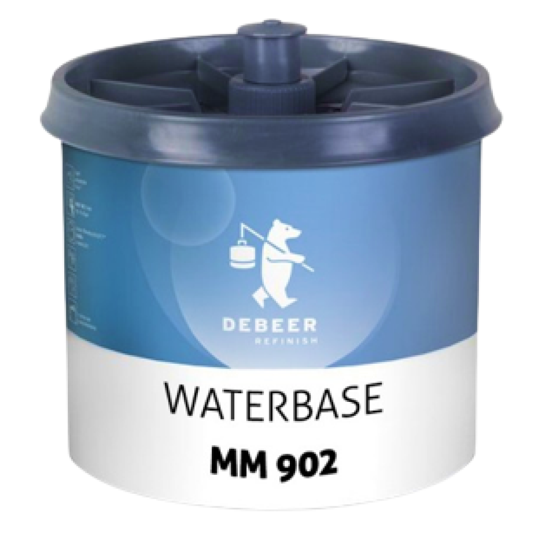 902 - Peinture Hydro DEBEER Jaune oxyde 0,5L - DEBEER