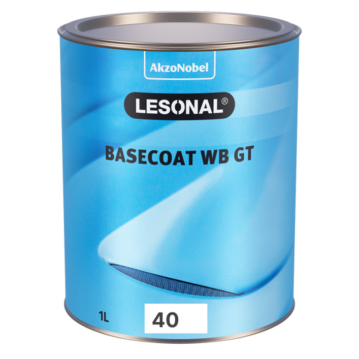 40WB - Peinture carrosserie LESONAL Violet bleuâtre transparent 1L - LESONAL