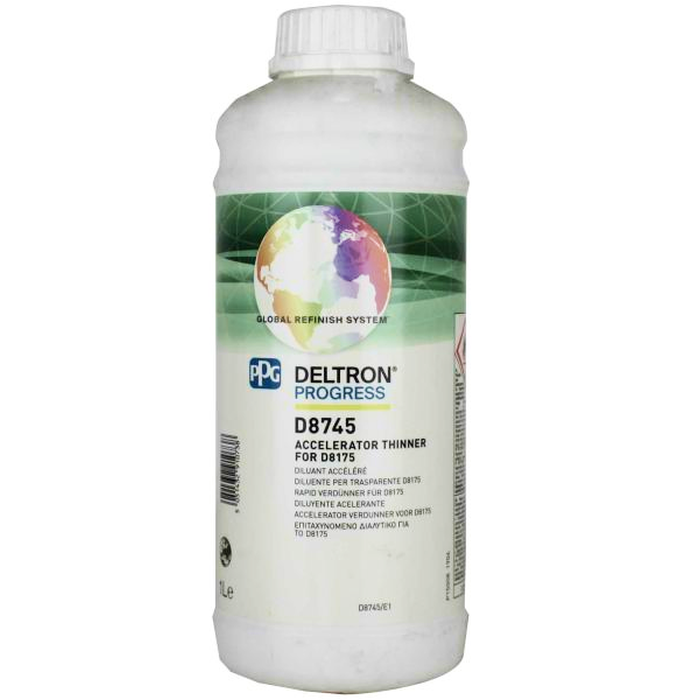 D8745 - Accélérateur PPG DELTRON PROGRESS pour vernis D8175 1L - PPG