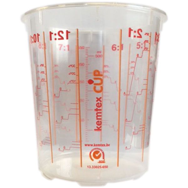 CUP650 - 200 godets gradués 650ml - KEMTEX