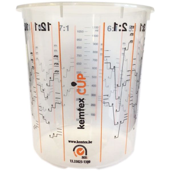 CUP1300 - 200 godets gradués 1300ml - KEMTEX
