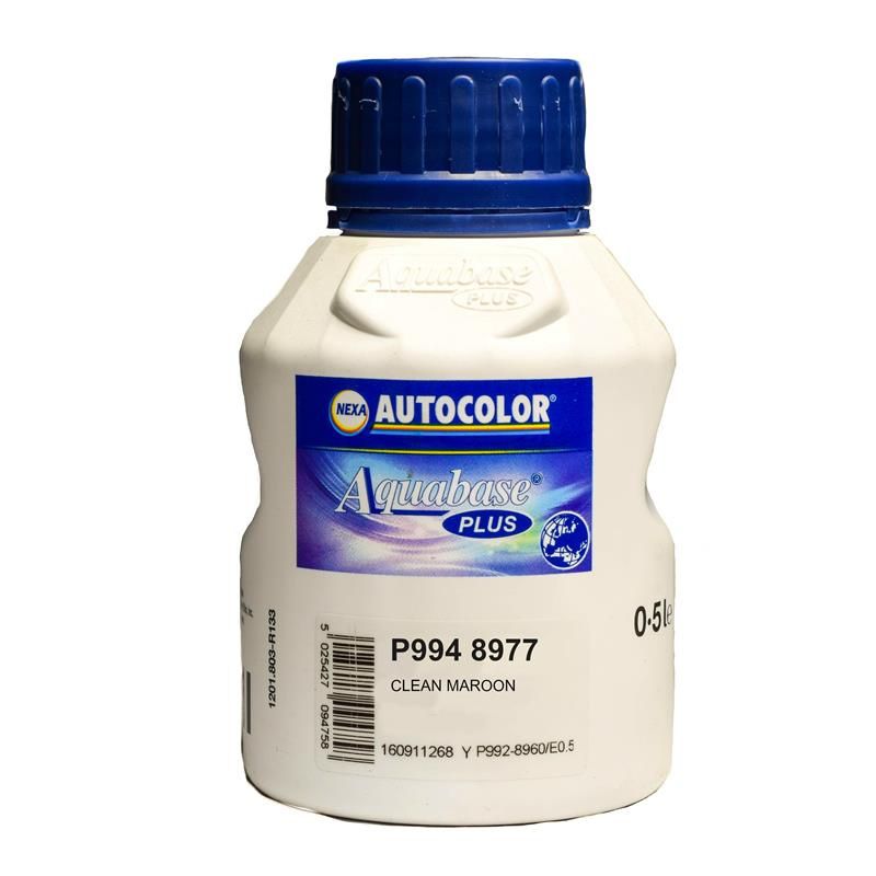 P994-8977 - Peinture carrosserie AUTOCOLOR Nexa Autocolor Aquabase Plus Clean maroon 0.5L - NEXA AUTOCOLOR