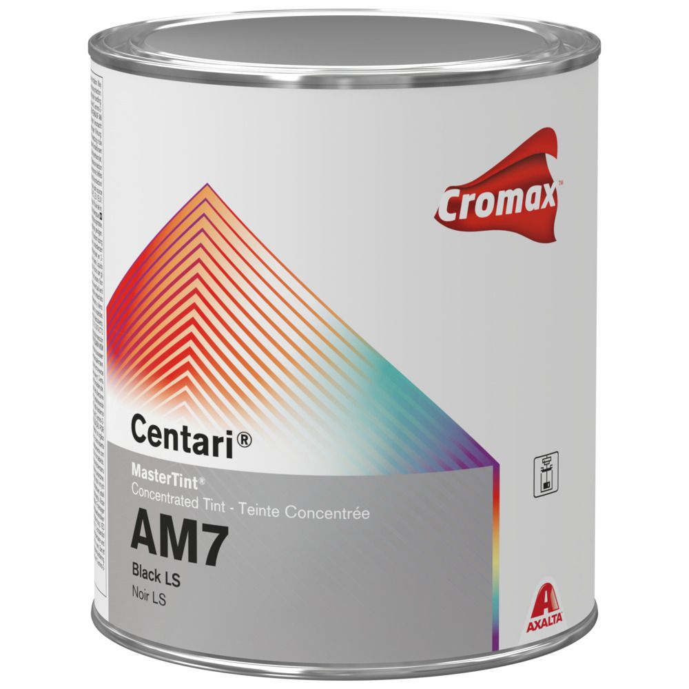 AM7 - Laque brillant direct CROMAX CENTARI Noir LS 1L - CROMAX CENTARI
