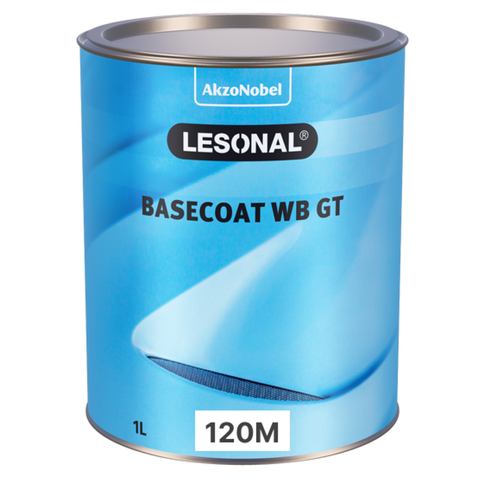 120MWB - Peinture carrosserie LESONAL Métallisé fin scintillant 1L - LESONAL