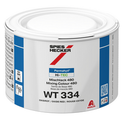 WT334 - Peinture carrosserie SPIES HI TEC Rouge oxyde 0.5L - SPIES HI TEC