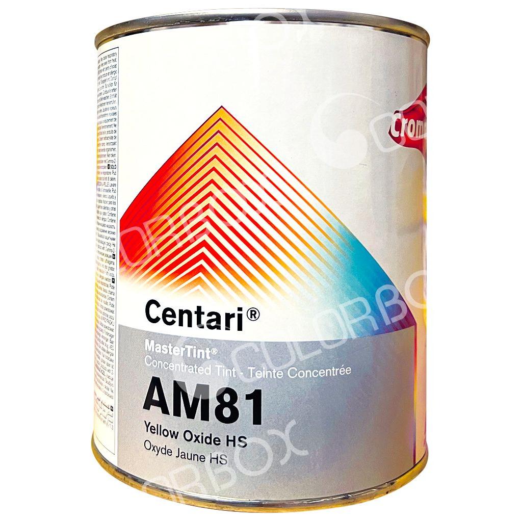 AM81/1 - Laque brillant direct CROMAX CENTARI Base Jaune Oxyde 1L - CROMAX CENTARI