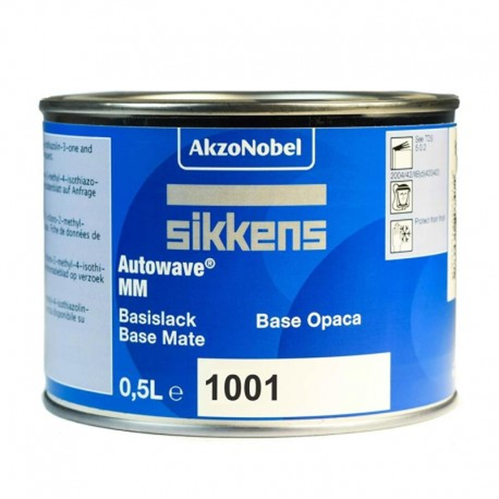 MM1001 - Peinture carrosserie SIKKENS Noir 0.5L - SIKKENS