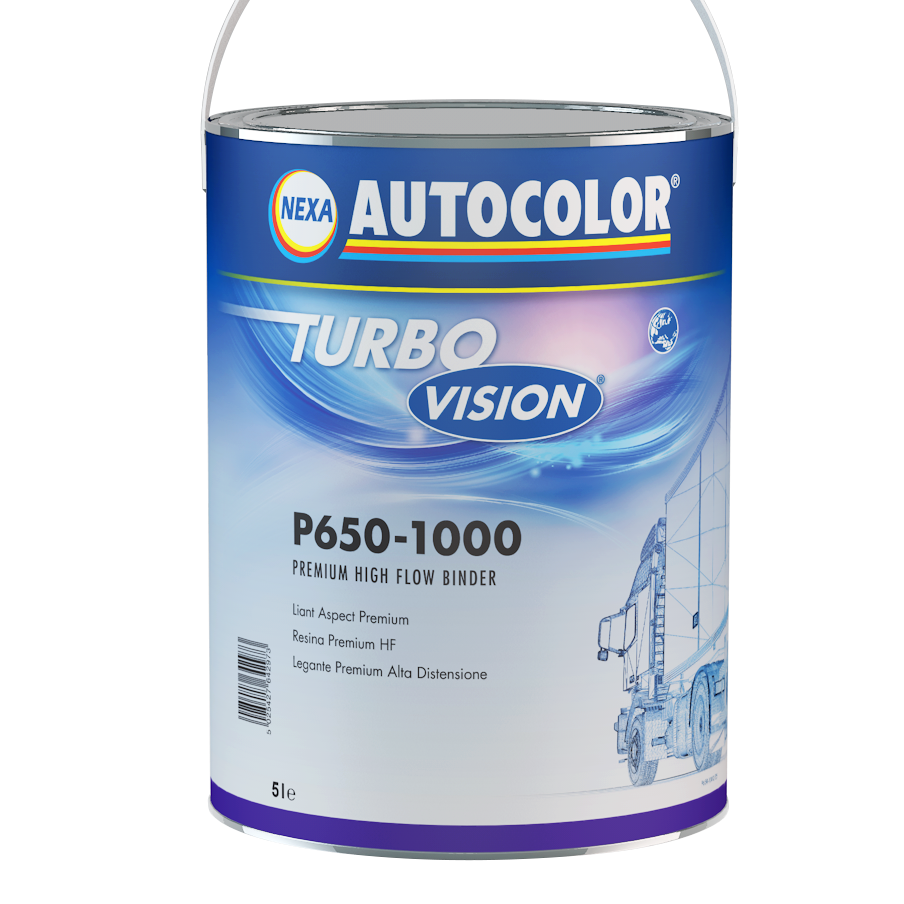 P650-1000 - Peinture carrosserie AUTOCOLOR Turbo Vision liant premium 5l - NEXA AUTOCOLOR
