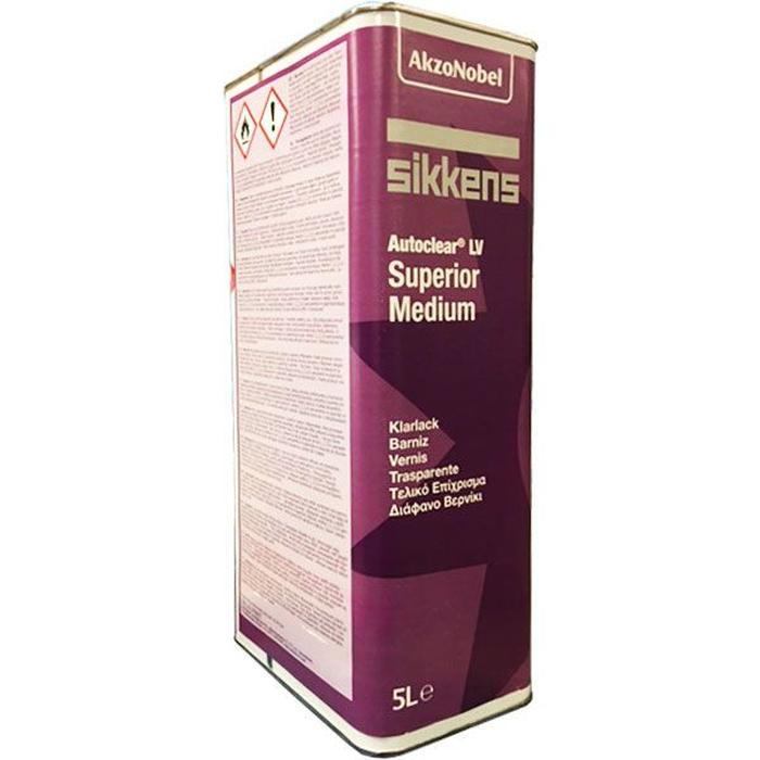 523076 - Vernis carrosserie SIKKENS séchage standard Autoclear LV superior 5L - SIKKENS