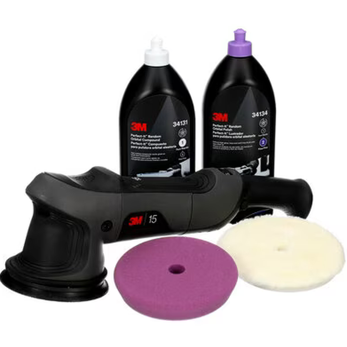 KIT_34103 - Kit lustreuse 3M 34103 + mousses 34124 et 34127 + liquides 34131 et 34134 - 3M