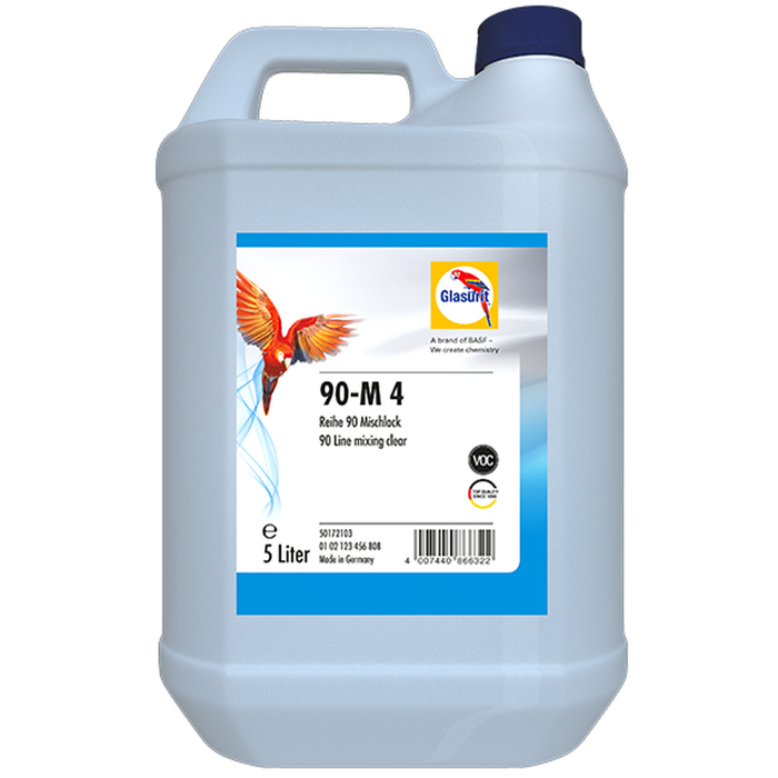 90M4 - Peinture carrosserie GLASURIT Mix clear 5L - GLASURIT