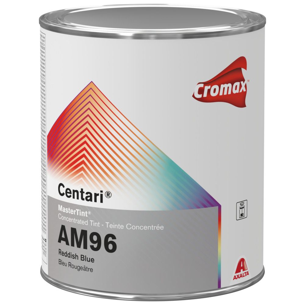 AM96 - Laque brillant direct CROMAX CENTARI Bleu rougeâtre 1L - CROMAX CENTARI