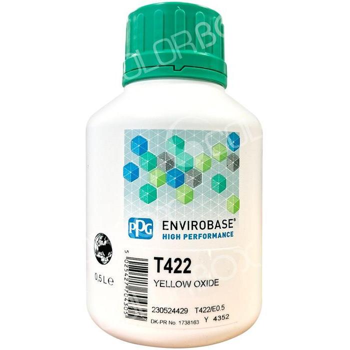 T422 - Peinture carrosserie PPG Envirobase High Performance Yellow oxide 0.5L - PPG