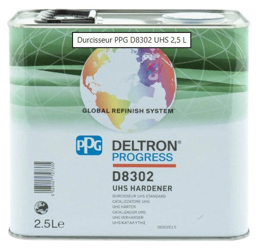 D8302 - Durcisseur PPG DELTRON PROGRESS UHS standard 2.5L - PPG