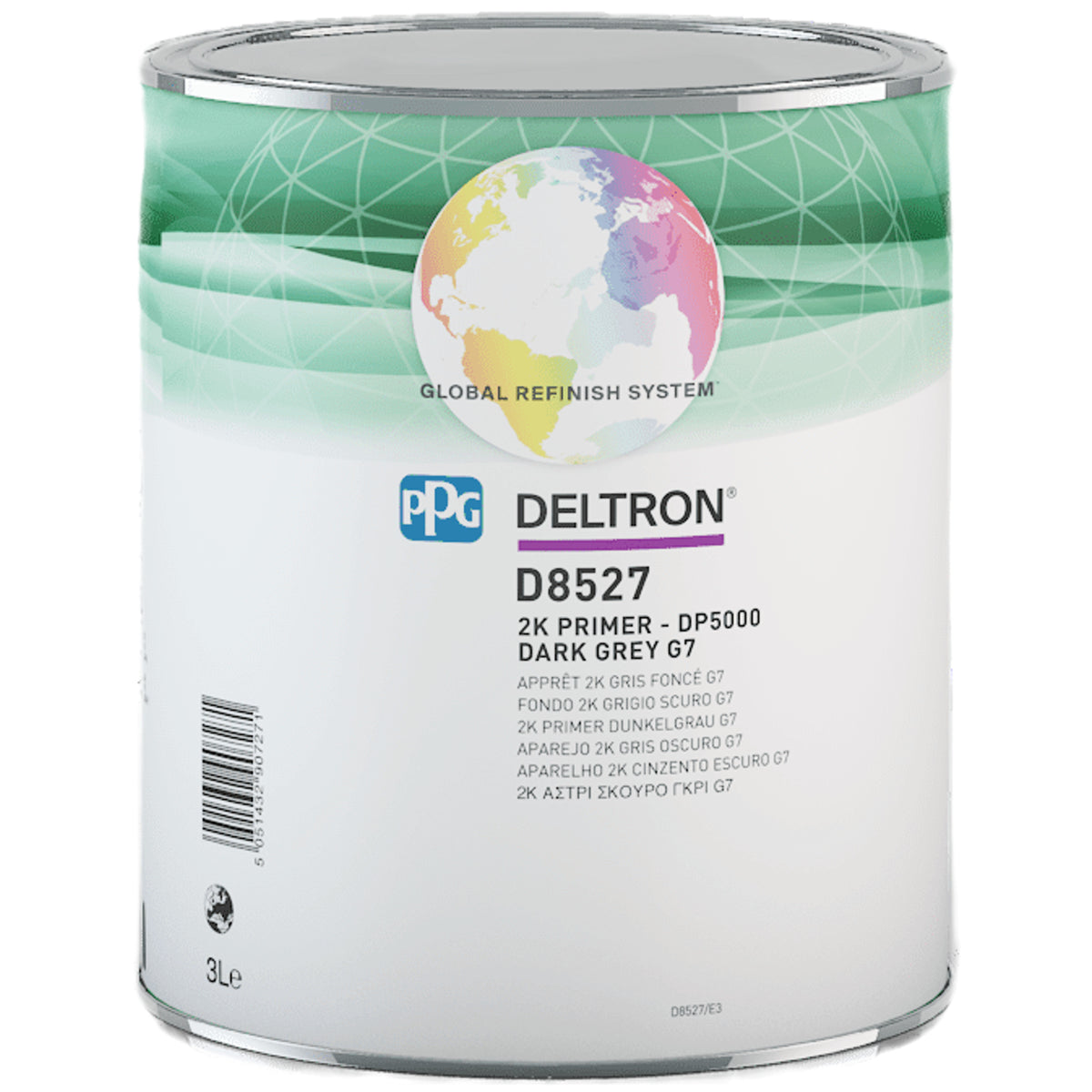 D8527 - Primer PPG Gris foncé - DP5000 très garnissant 2K 3L