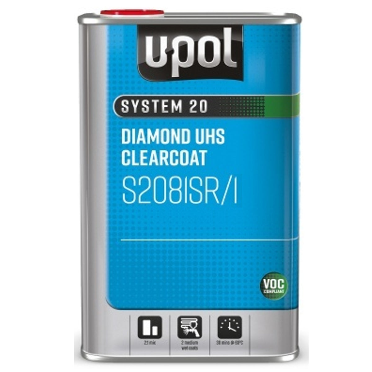S2081SR/1 - UPOL Autolakvernis HS krasbestendig 1L (2:1)