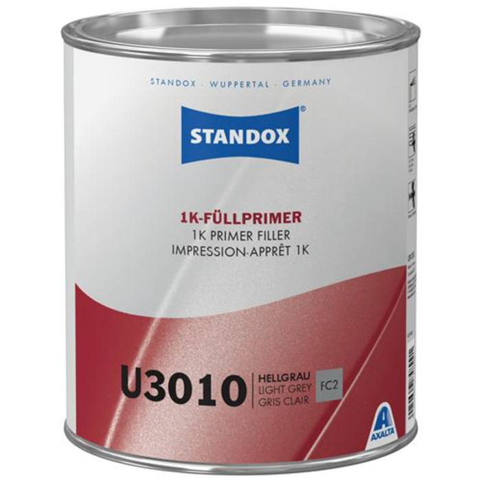 02084899 - Apprêt STANDOX Gris clair U3010 1K primer filler 3.5L - STANDOX