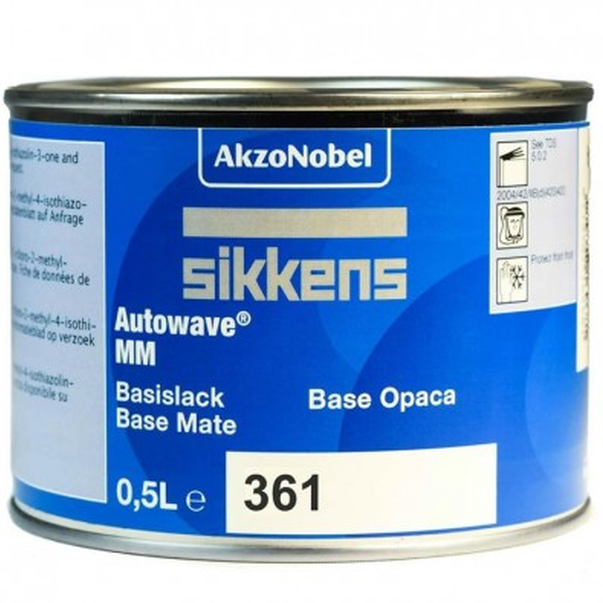 MM361 - Peinture carrosserie SIKKENS Jaune Rougeatre 0.5L - SIKKENS