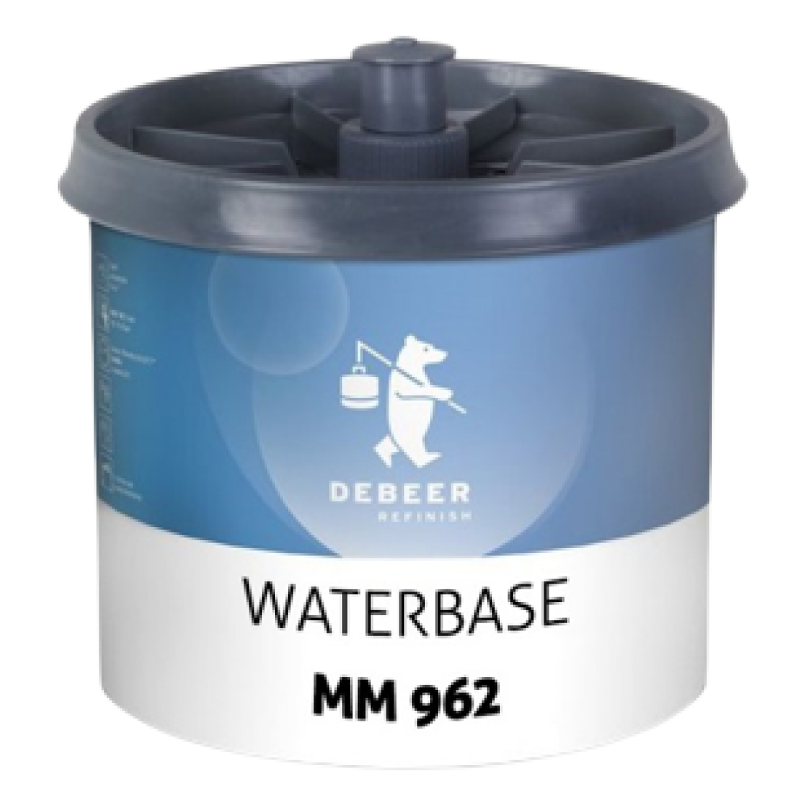 962 - Peinture Hydro DEBEER Vert nacré 0,5L - DEBEER