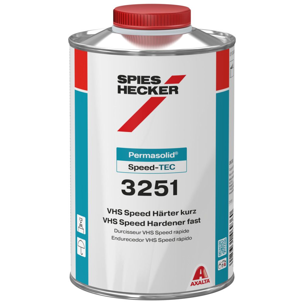3251 - Durcisseur SPIES HECKER Speed rapide 1L pour vernis 8810 - SPIES HECKER
