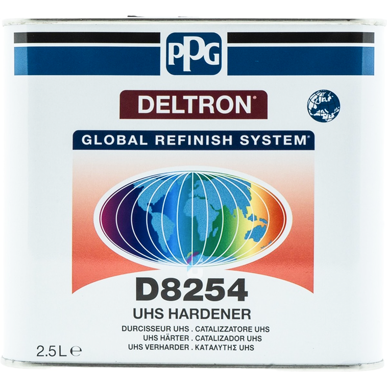 D8254 - Durcisseur PPG standard 2.5L pour vernis UHS D8131 - PPG