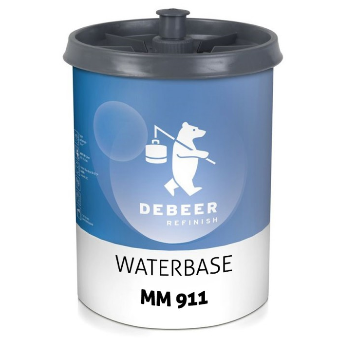 911 - Peinture Hydro DEBEER Noir profond 1L - DEBEER