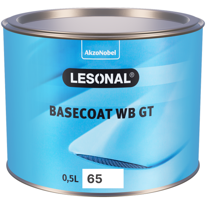 65WB - Peinture carrosserie LESONAL Jaune oxyde 0.5L - LESONAL